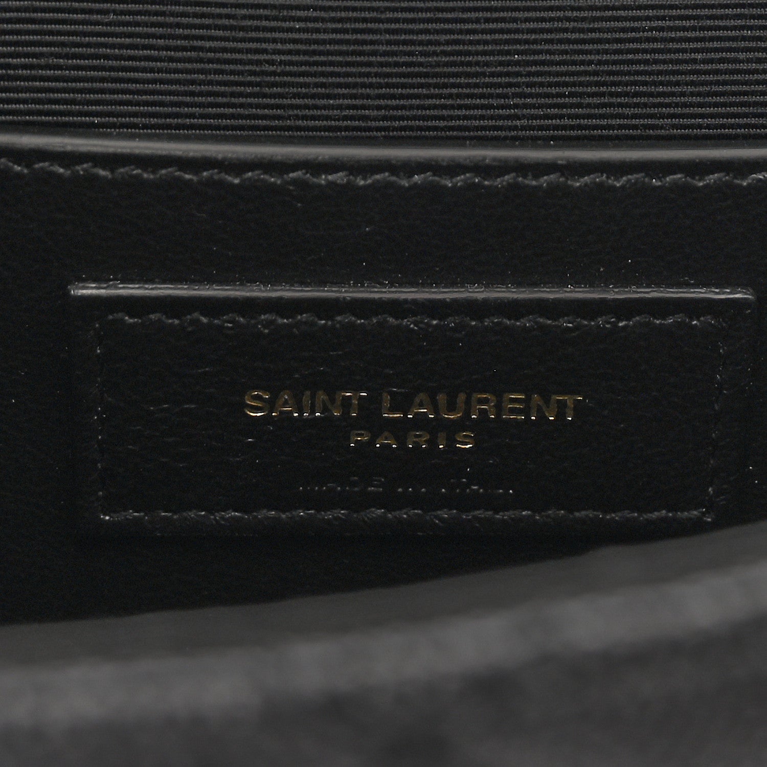 Saint Laurent Grain De Poudre Textured Mixed Matelasse Triquilt Small Monogram Satchel Black 6 of 10