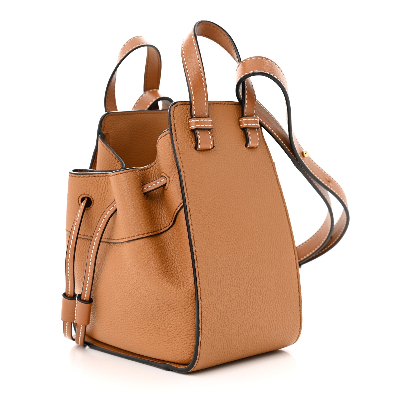 Loewe Grained Calfskin Mini Hammock Shoulder Bag Light Caramel 3 of 11