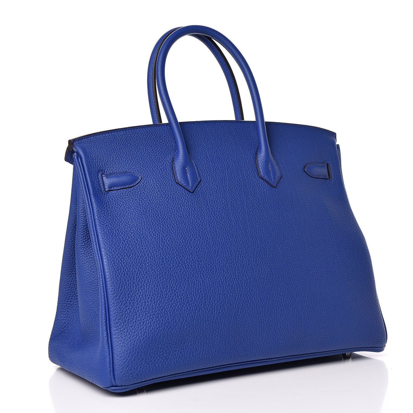 Togo Birkin 35 Bleu Electrique