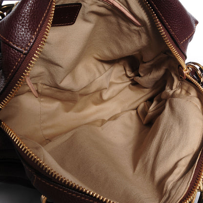 Chloe Calfskin Medium Paraty Chocolate 5 of 9