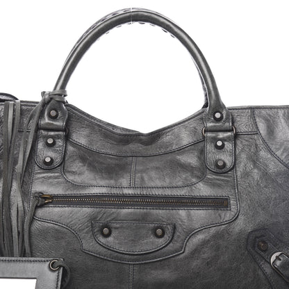 Balenciaga Agneau Classic Hardware Part Time Anthracite 11 of 11
