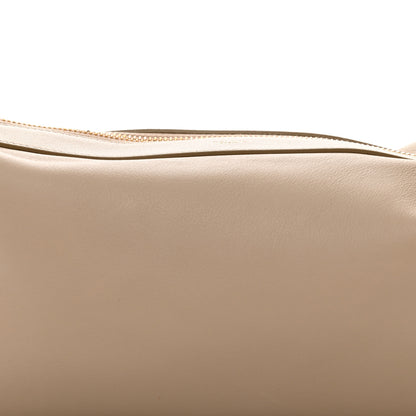 Celine Supple Calfskin Medium Romy Shoulder Bag Safari 7 of 9