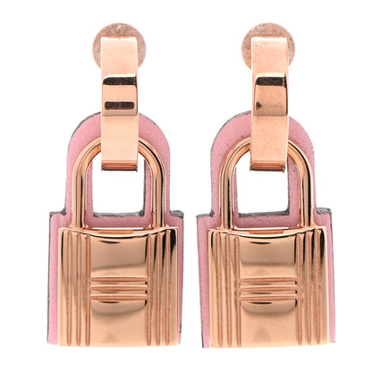 Hermes Swift O'Kelly Earrings Rose Sakura 1 of 4