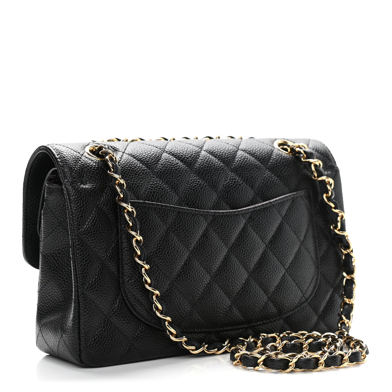 Chanel Caviar Quilted Small Double Flap Black 3 of 9