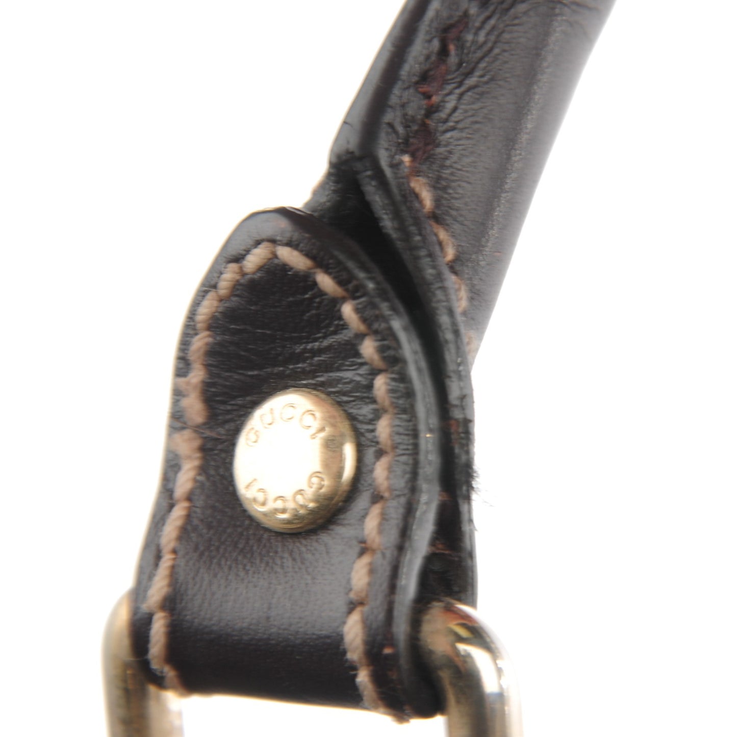 GG Plus Monogram Web Medium Joy Boston Dark Brown