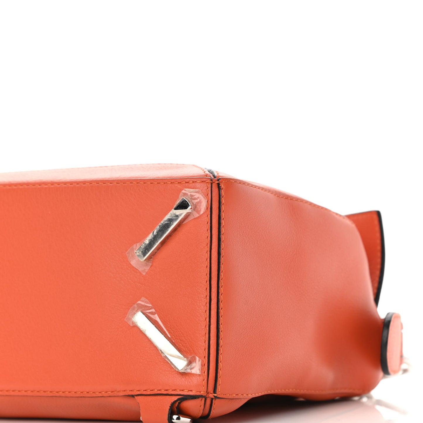 Calfskin Small Puzzle Bag Coral