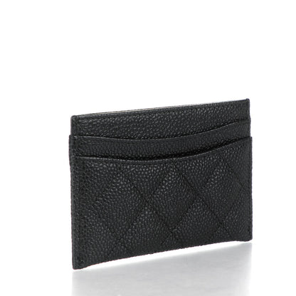 Chanel Caviar Quilted Card Holder Black 3 of 8