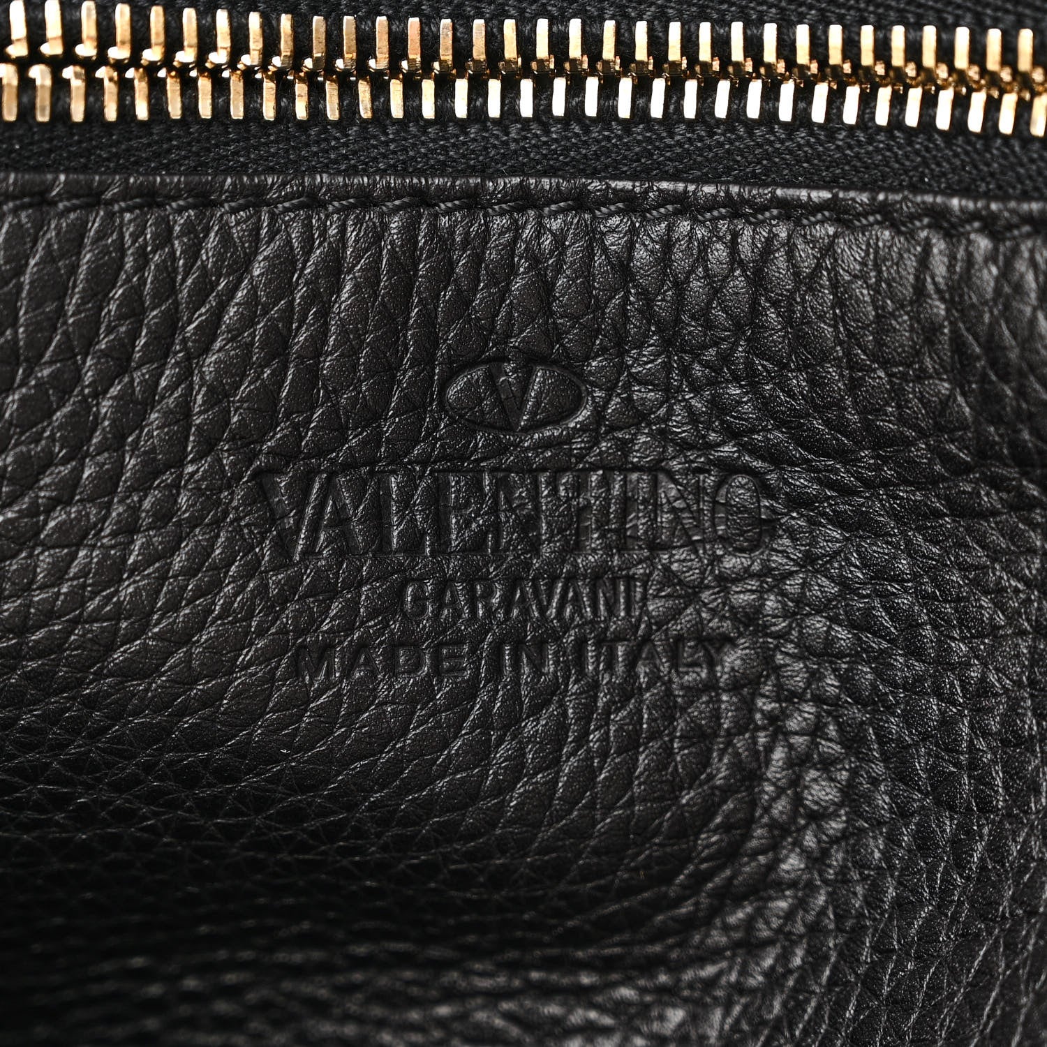 Valentino Garavani Pebbled Calfskin Large Rockstud Flip-Lock Messenger Bag Black 6 of 12