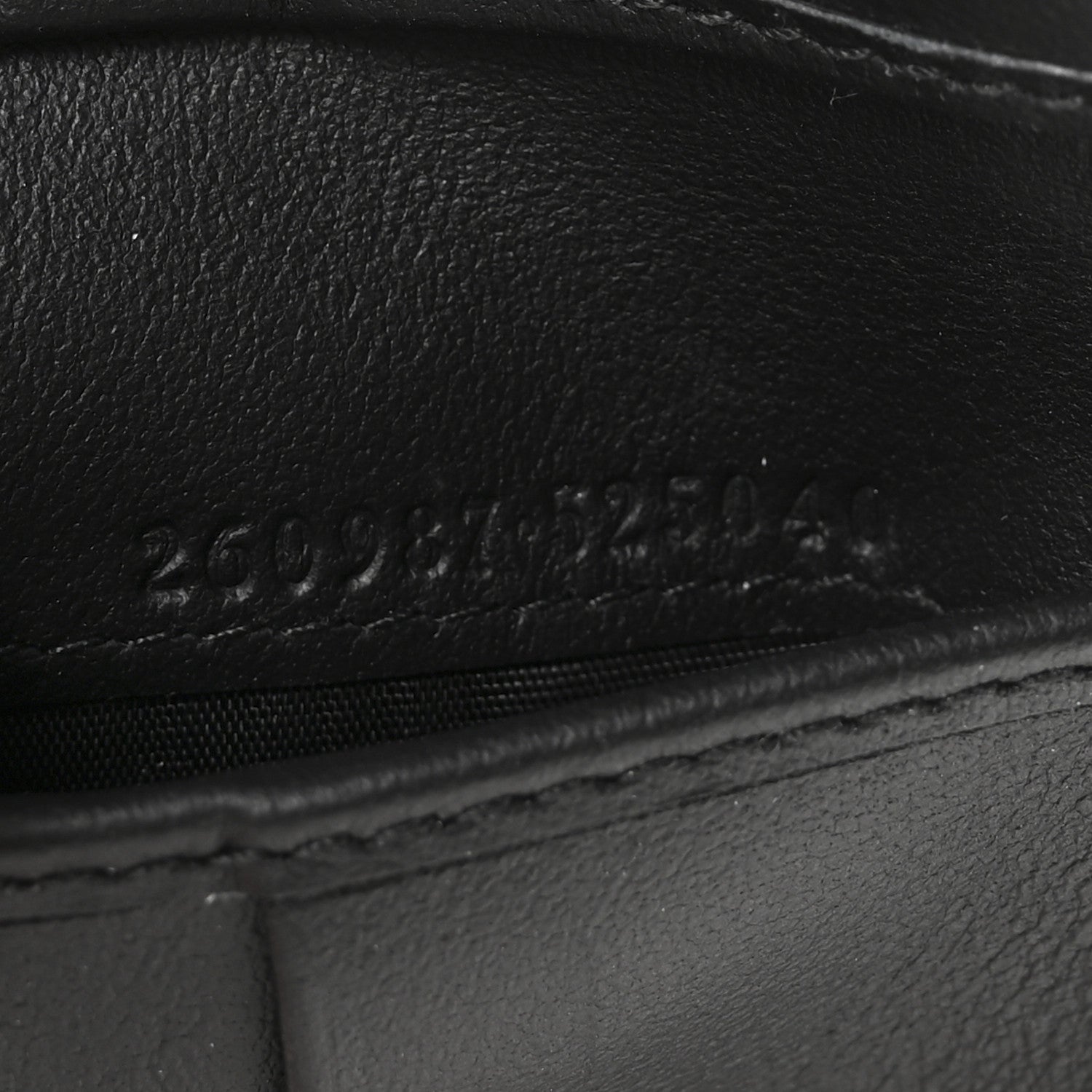 Gucci Micoguccissima Bi-Fold Wallet Black 7 of 7