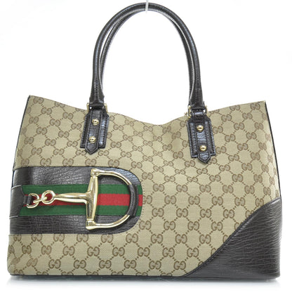 Gucci Monogram Hasler Tote 1 of 11
