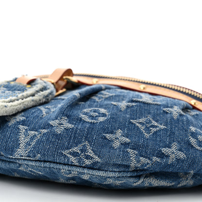Louis Vuitton Monogram Denim High Rise Bumbag Blue 9 of 9