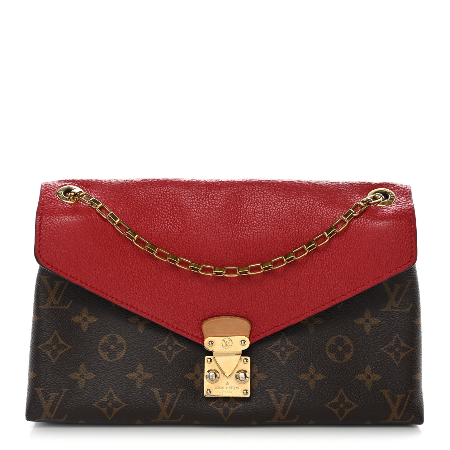 Monogram Pallas Chain Cherry