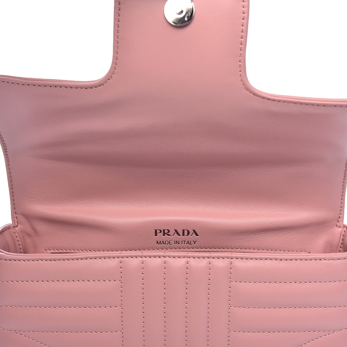 Soft Calfskin Impunture Diagramme Small Chain Flap Shoulder Bag Pesco