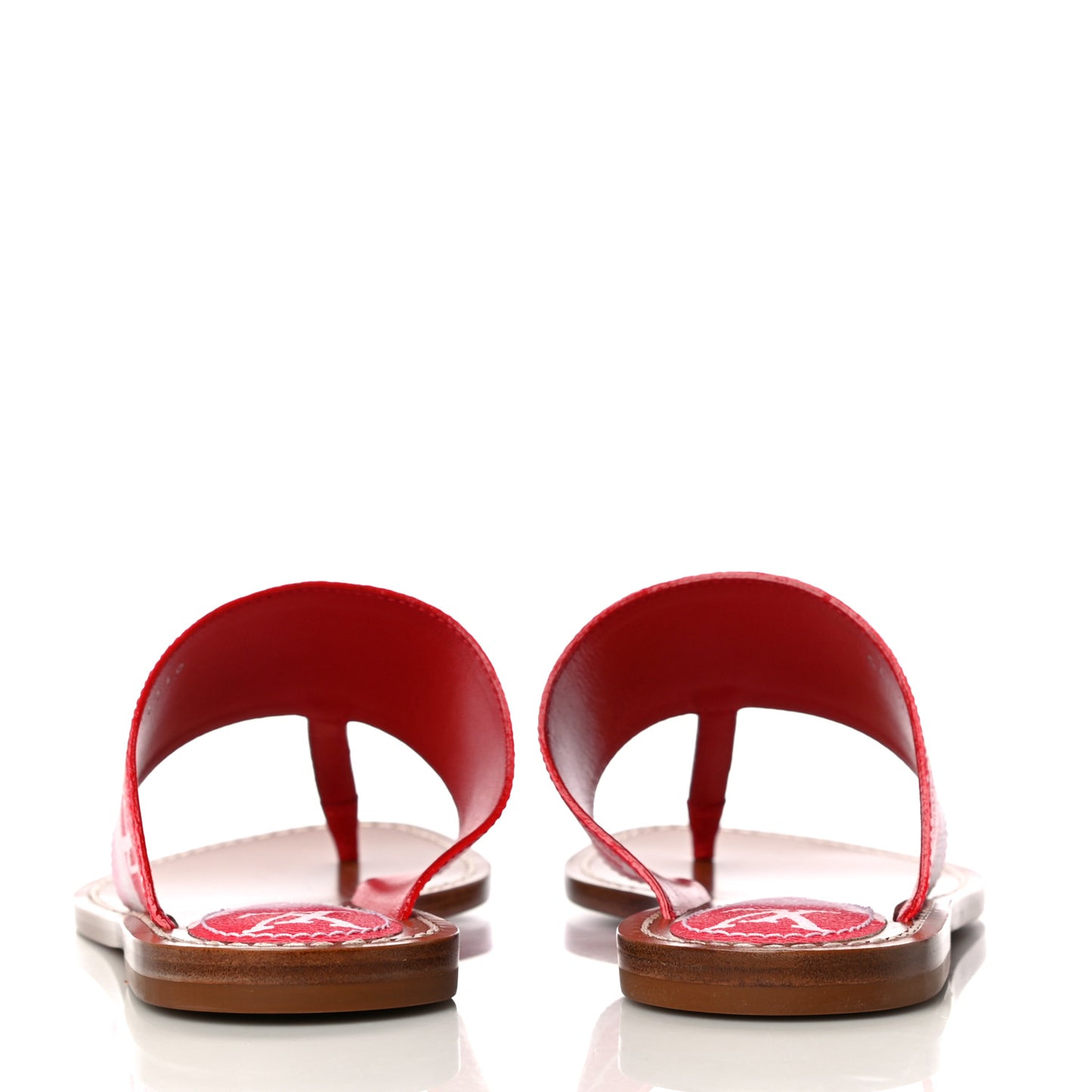 Monogram Escale Palma Sandals 36 Rouge