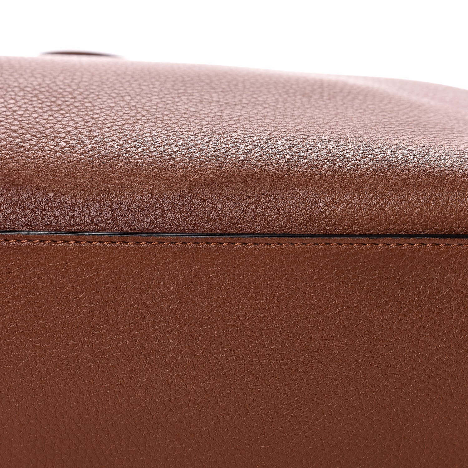 Valentino Garavani Grained Calfskin Small Rockstud Shoulder Tote Bright Cognac 14 of 20