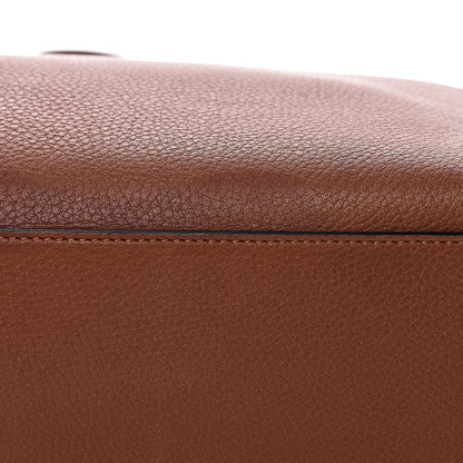 Valentino Garavani Grained Calfskin Small Rockstud Shoulder Tote Bright Cognac 14 of 20