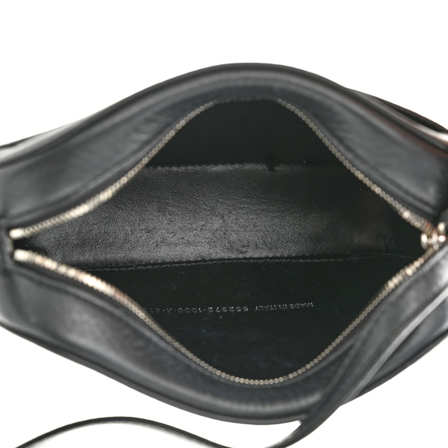 Calfskin Logo XS Everyday Camera Bag Black