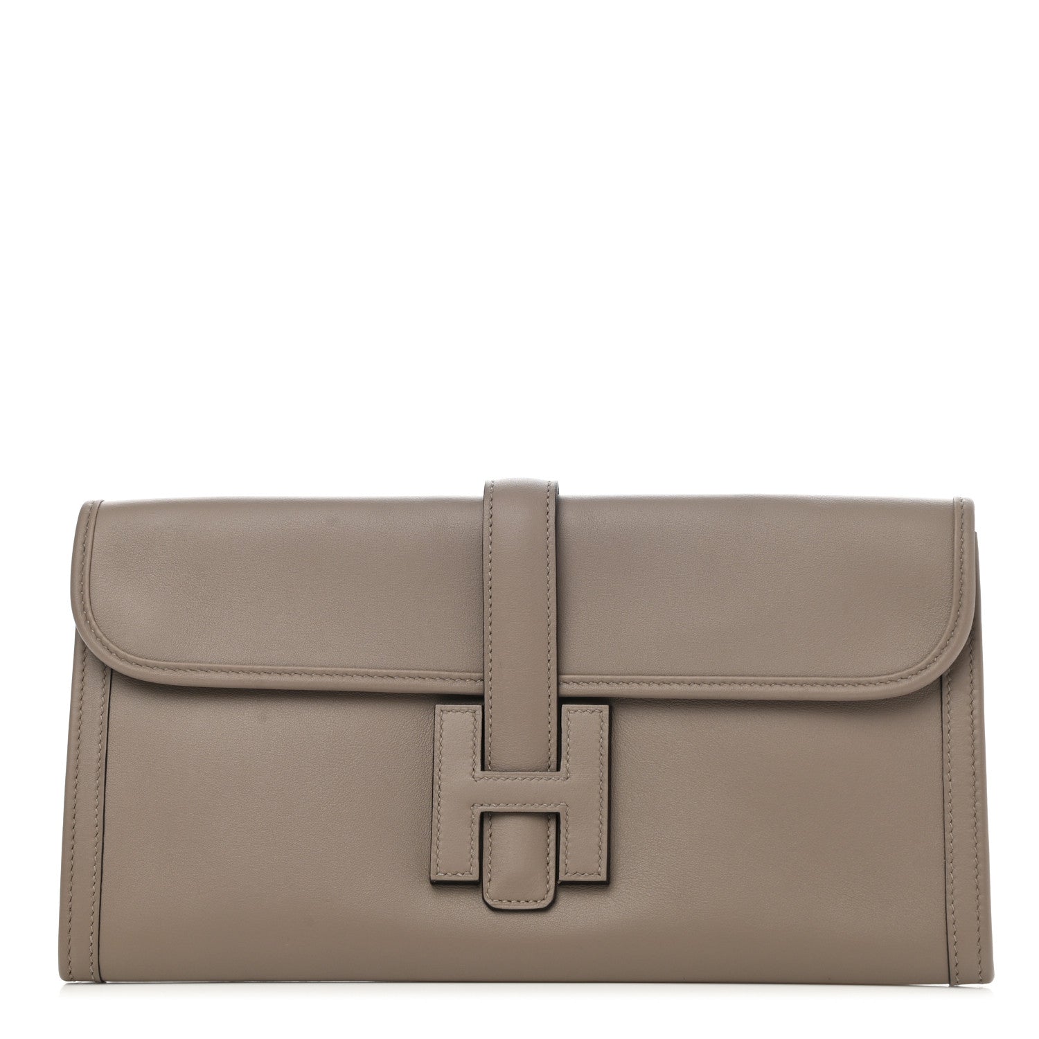 Hermes Swift Jige Elan 29 Clutch Gris Asphalte 1 of 9