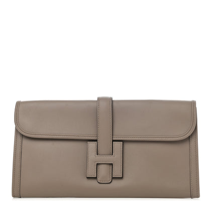 Hermes Swift Jige Elan 29 Clutch Gris Asphalte 1 of 9