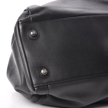 Christian Dior Lambskin Medium Le Trente Tote Black 9 of 10