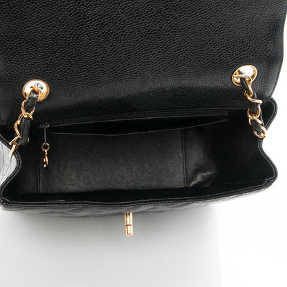 Chanel Caviar Quilted Medium Single Flap Black 5 of 10