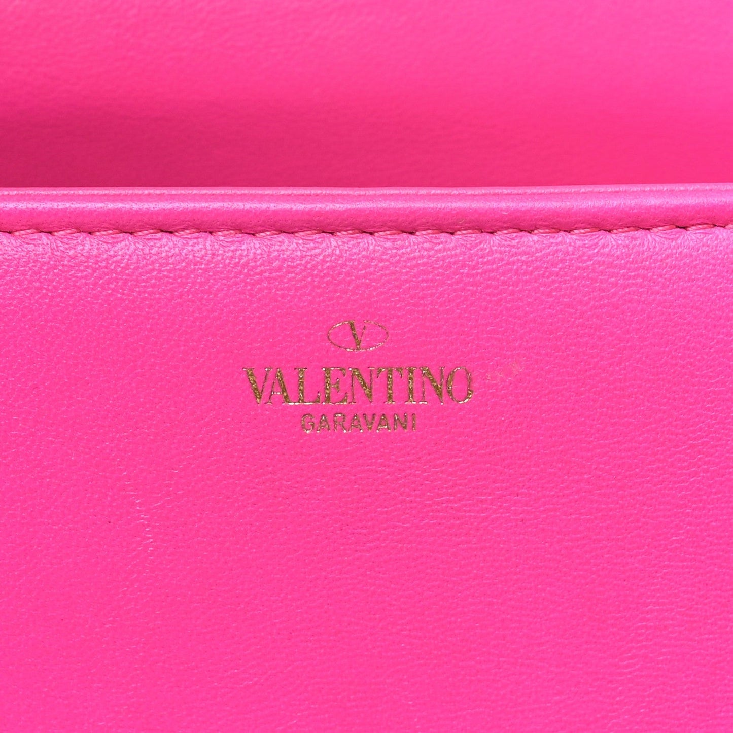 Nappa Tonal Monochrome One Stud Top Handle Bag Pink PP