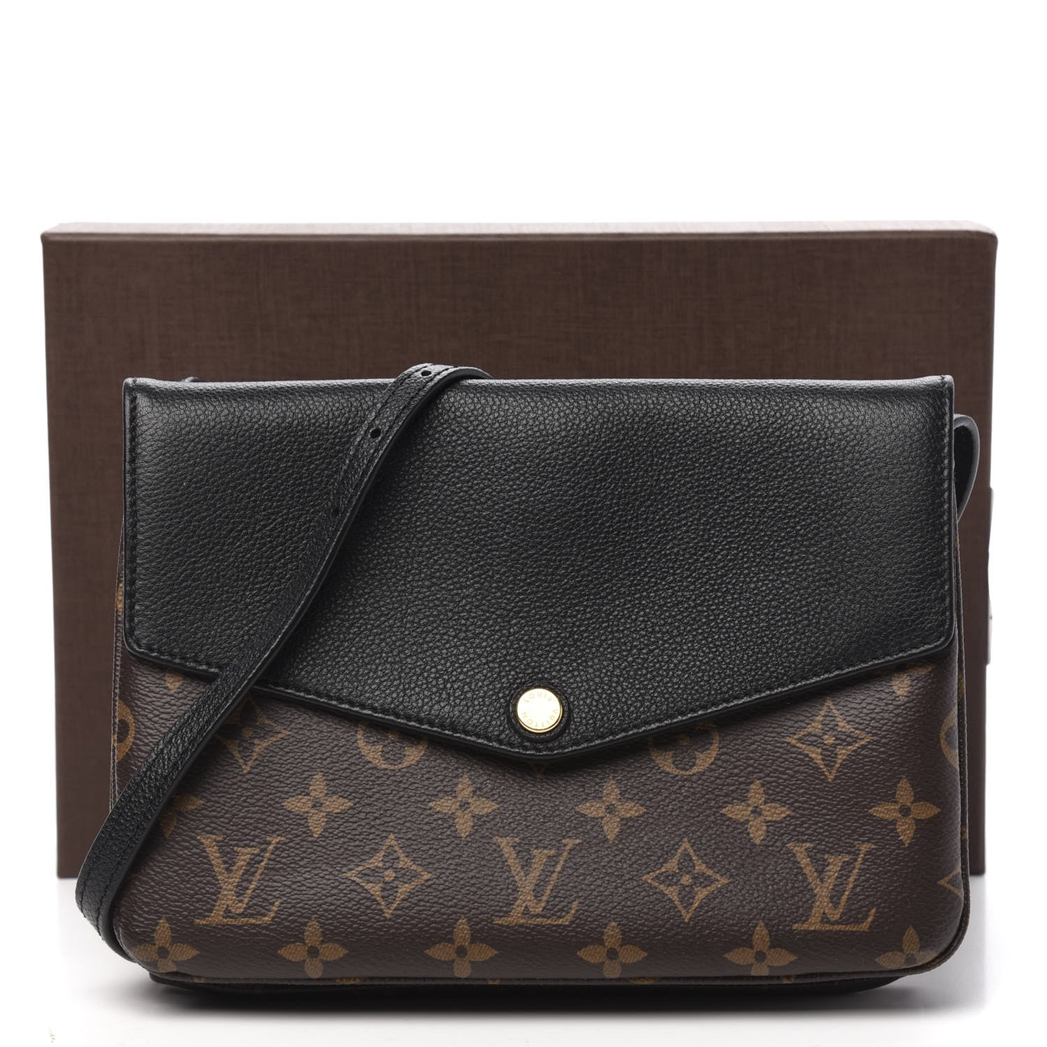 Louis Vuitton Monogram Twice Pochette Black 12 of 12