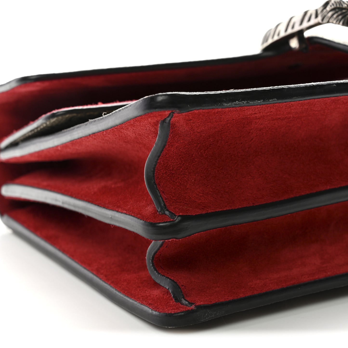 GG Supreme Monogram Small Dionysus Shoulder Bag Red