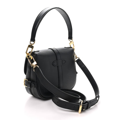 Louis Vuitton Epi Saumur BB Black 2 of 9