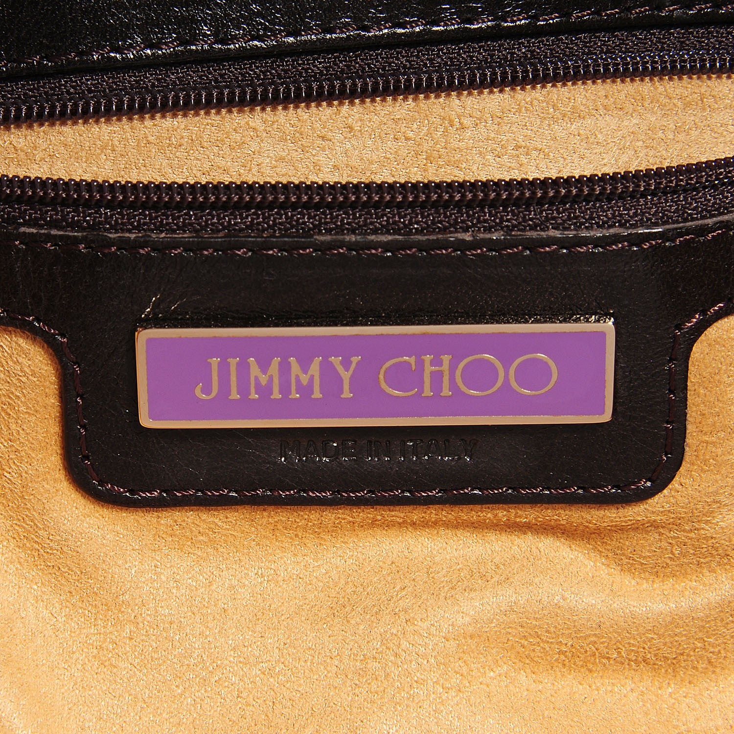 Jimmy Choo Zebra Print Pony Hair Marin Clutch Wristlet 5 of 6