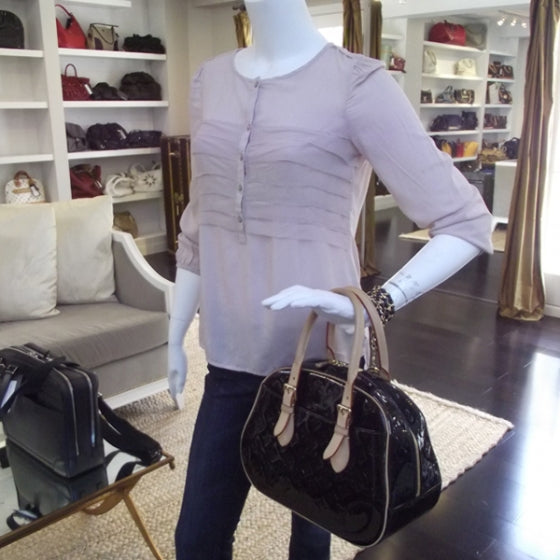 Louis Vuitton Vernis Melrose Avenue Amarante 2 of 10