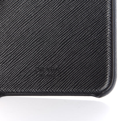 Prada Saffiano iPhone 11 Pro Max Case Black Hibiscus 5 of 6