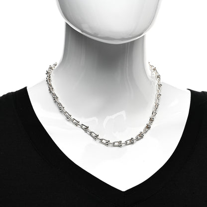 Tiffany Sterling Silver Medium HardWear Link Necklace 2 of 5