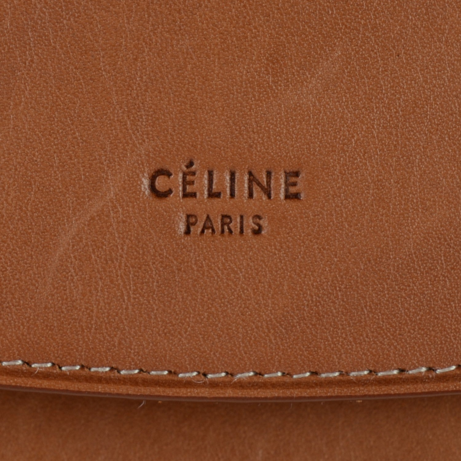 Celine Natural Calfskin Trotteur Messenger Tan 7 of 10