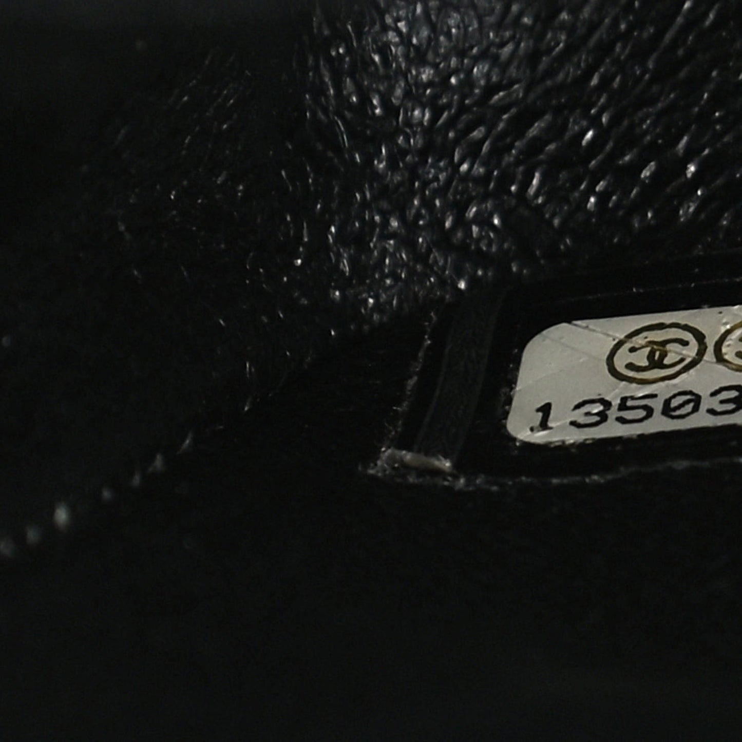 Caviar Quilted Small Double Flap Black