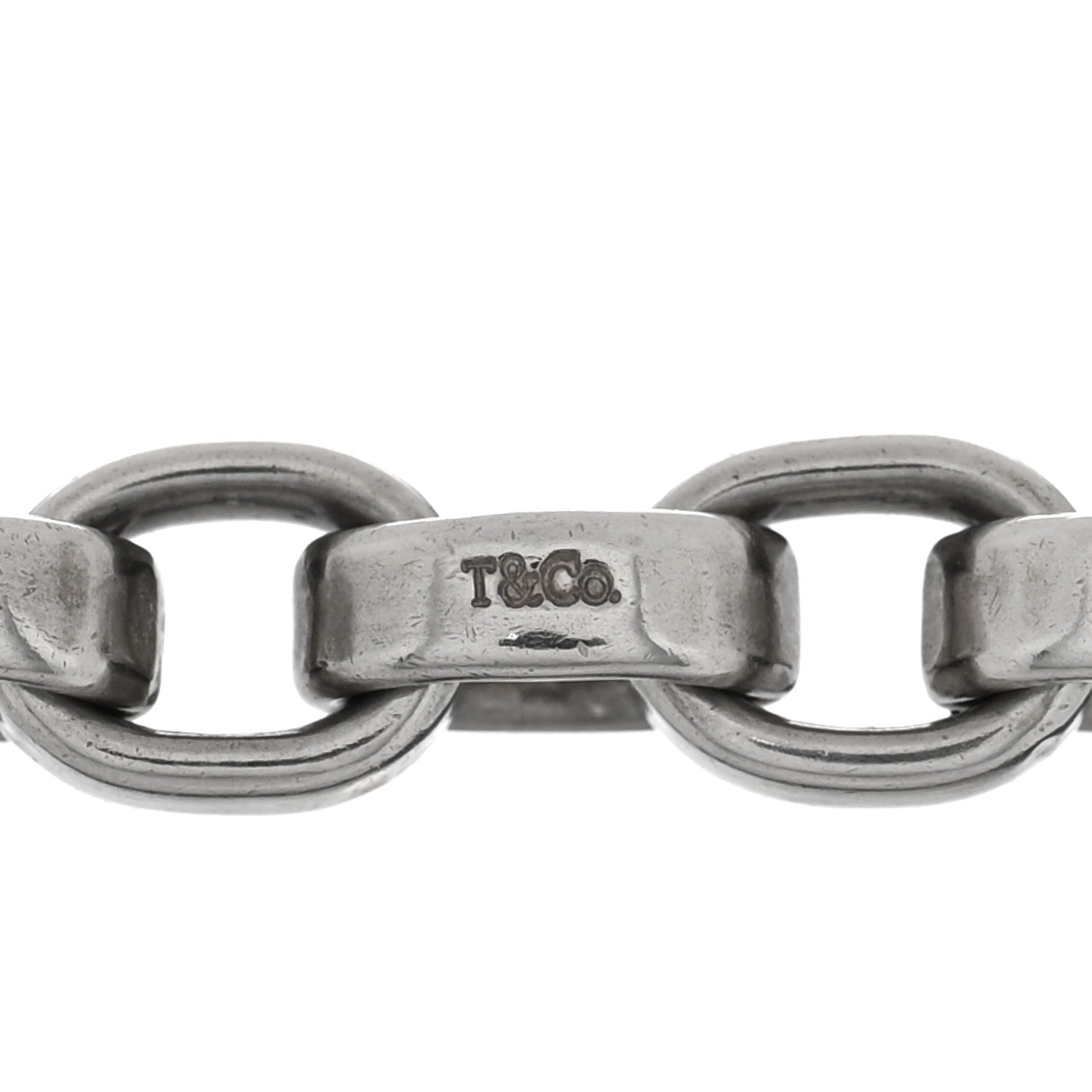 Tiffany Sterling Silver Chain Link Bracelet 3 of 4