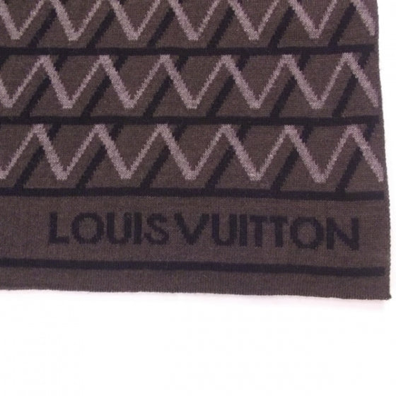 Louis Vuitton Maille LV Wool Architecture Mens Scarf 5 of 6