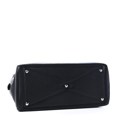 Hermes Taurillon Clemence Victoria II 35 Black 3 of 4