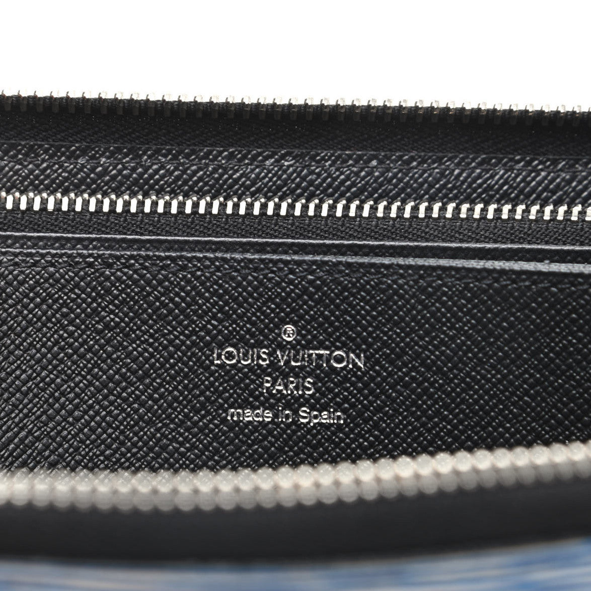 Louis Vuitton Epi Zippy Wallet Denim Light 6 of 8