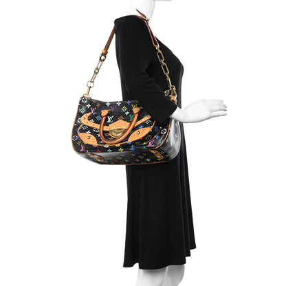 Louis Vuitton Monogram Multicolor Rita Black 2 of 12