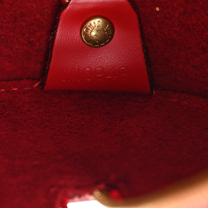 Louis Vuitton Epi Soufflot Castillan Red 7 of 10