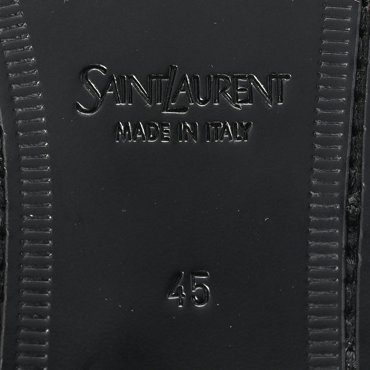 Calfskin Mens Laurent Penny Loafers 45 Black