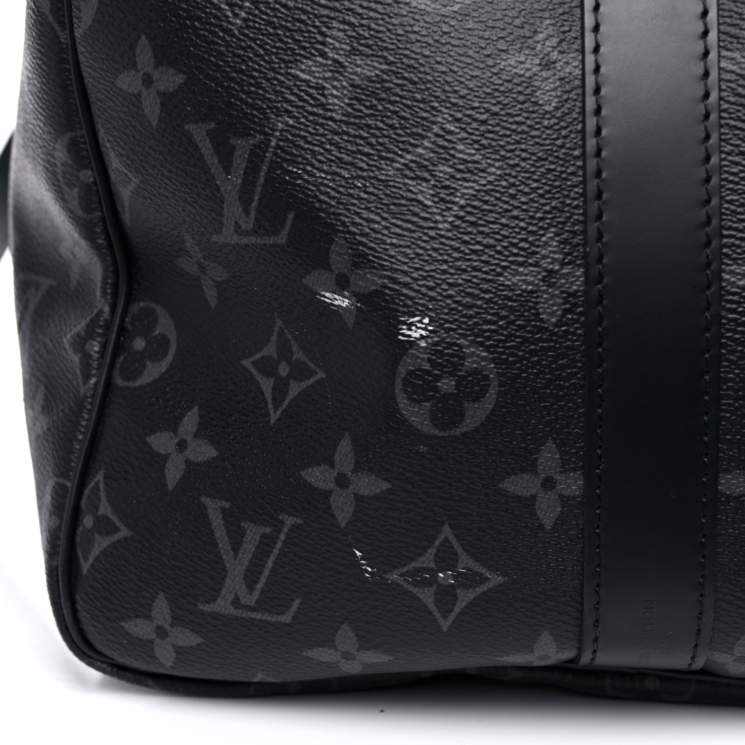 Louis Vuitton Monogram Eclipse Keepall Bandouliere 55 18 of 25