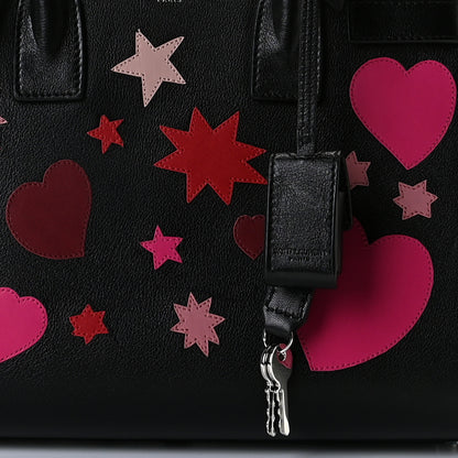 Saint Laurent Calfskin Patchwork Baby Sac De Jour Black 5 of 7