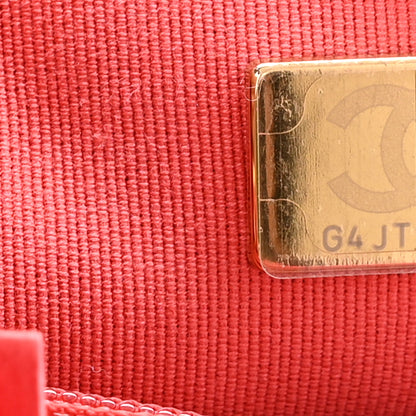 Chanel Lambskin Quilted Casino Chips Mini Square Flap Red 7 of 11