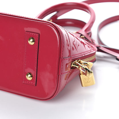 Louis Vuitton Vernis Alma BB Rose Indien 9 of 9