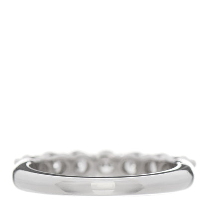 Tiffany Platinum Diamond 3.5mm Embrace Half Circle Band Ring 50 5.5 2 of 5