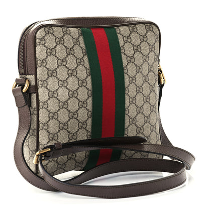 Gucci GG Supreme Monogram Web Small Ophidia Messenger Bag Brown 3 of 11