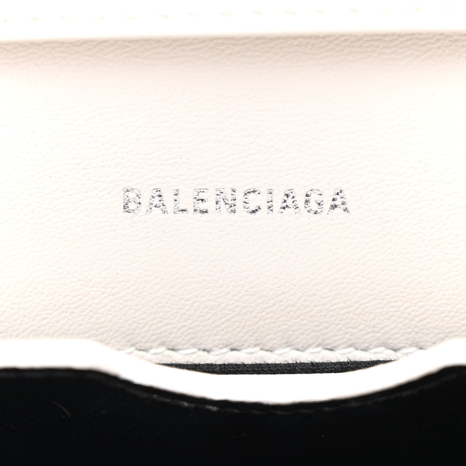 Balenciaga Shiny Box Calfskin Small B Bag White 6 of 12