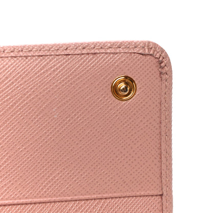Prada Saffiano Metal Continental Flap Wallet Orchidea 13 of 18